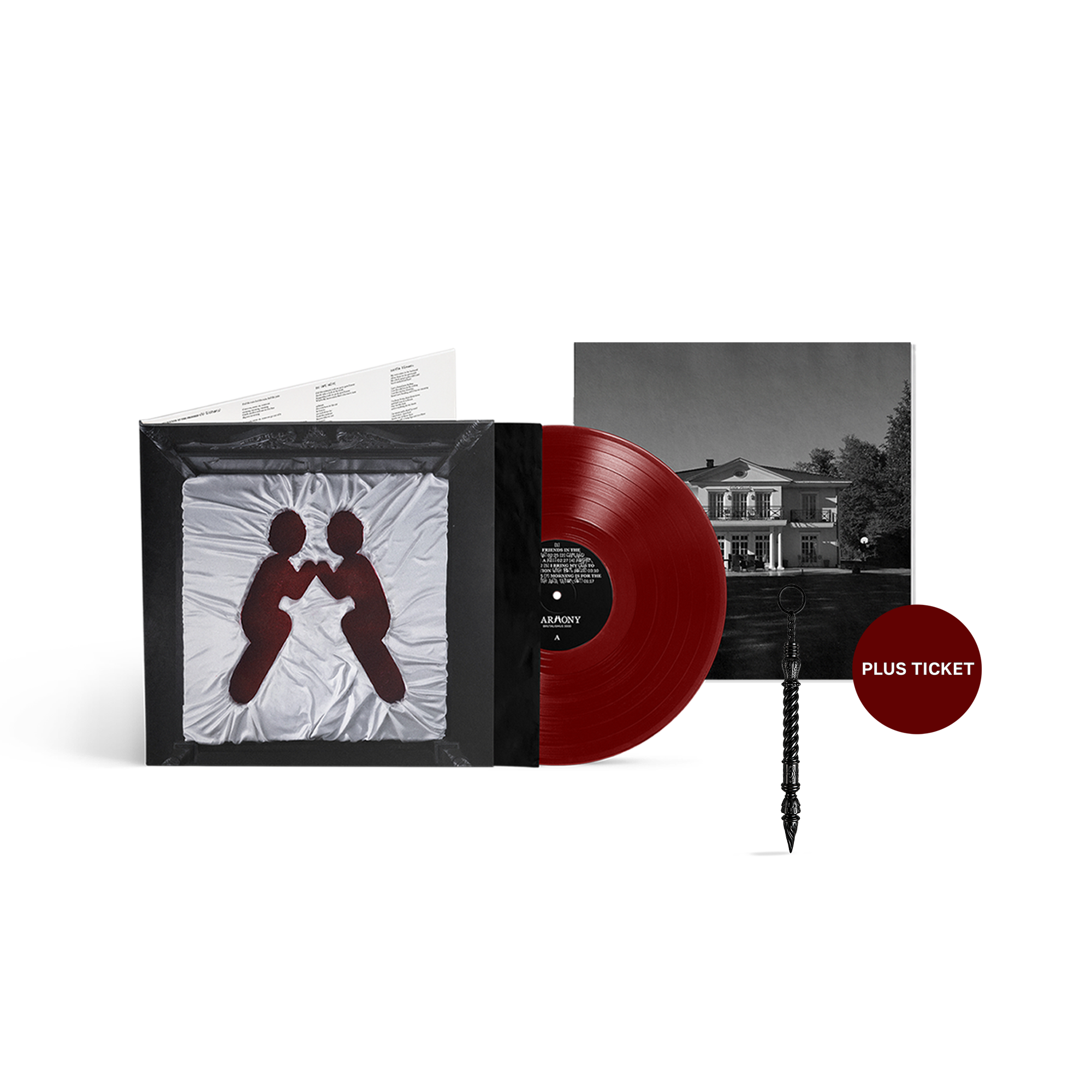 Harmony - Deluxe Bundle Vinyl + Keychain + Ticket