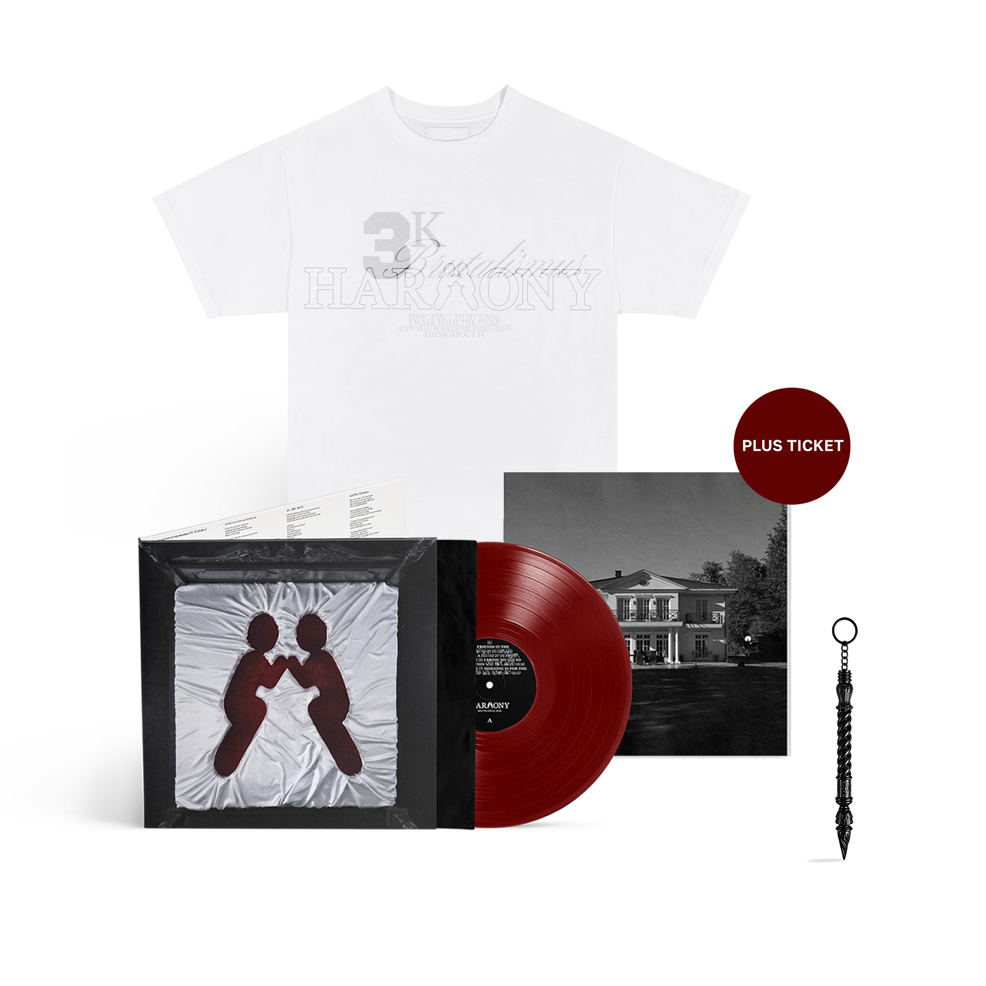 Harmony - Exclusive Vinyl + Keychain + T-Shirt + Ticket